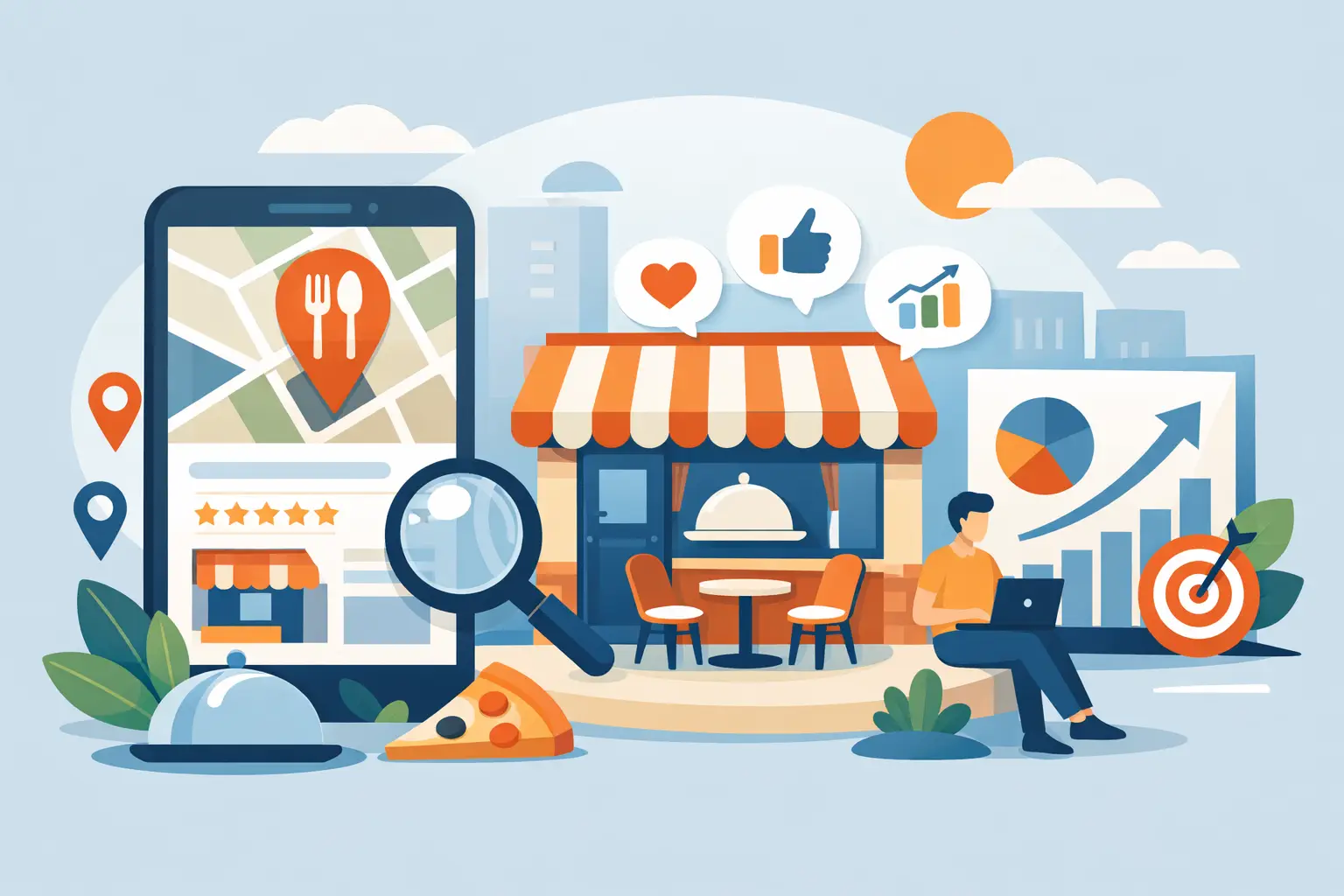 SEO local para restaurantes que sí vende