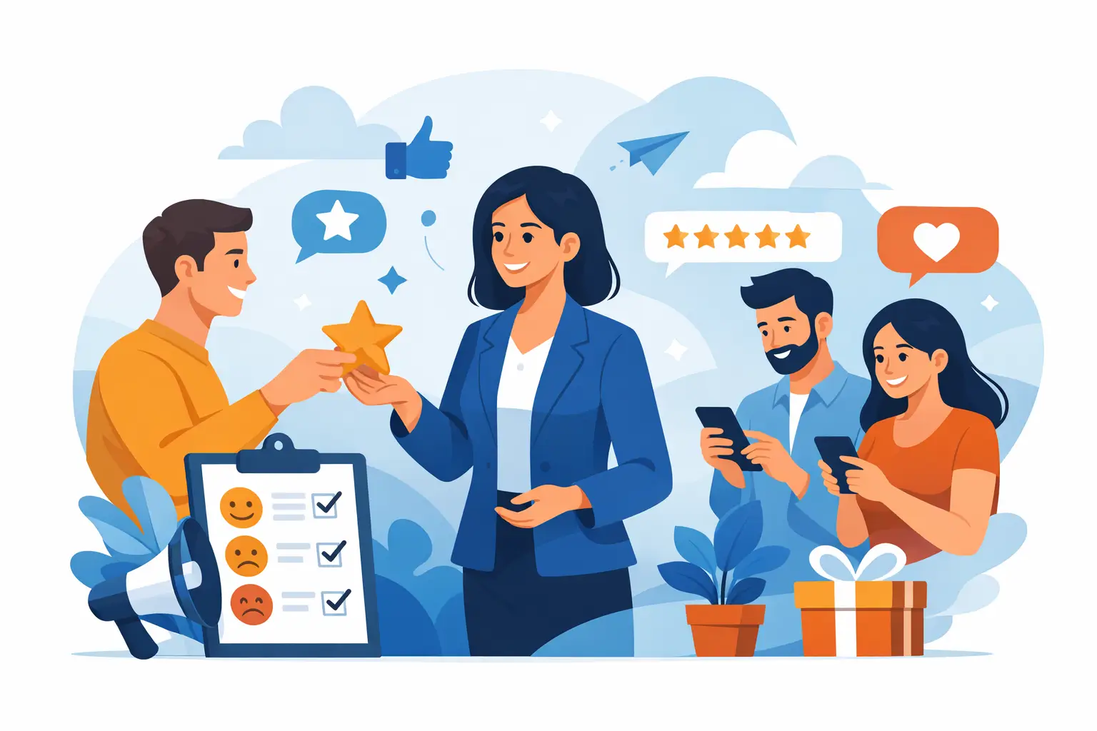 Cómo captar reseñas de clientes sin rogar