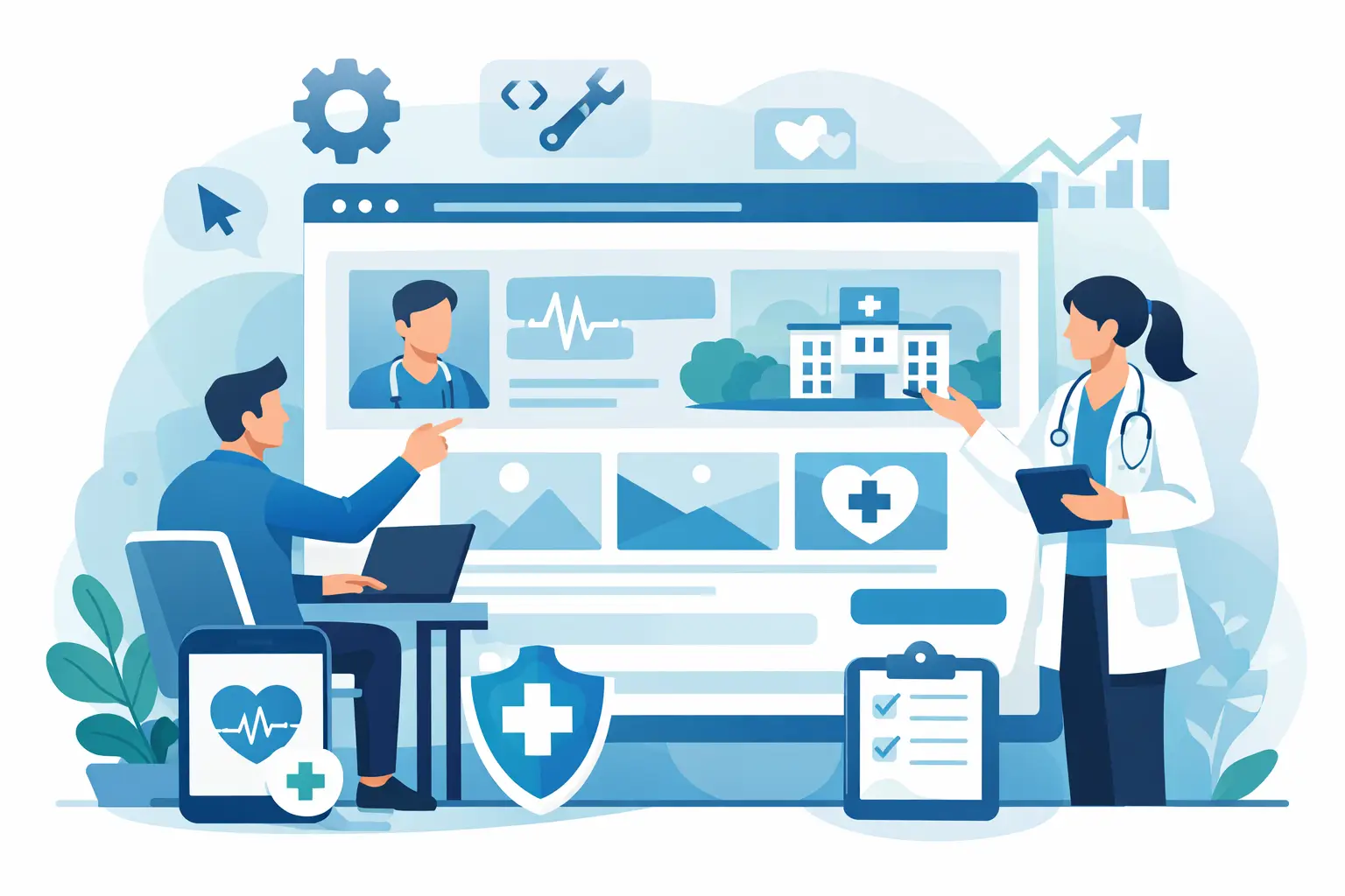 Desarrollo web para clínicas que sí convierte