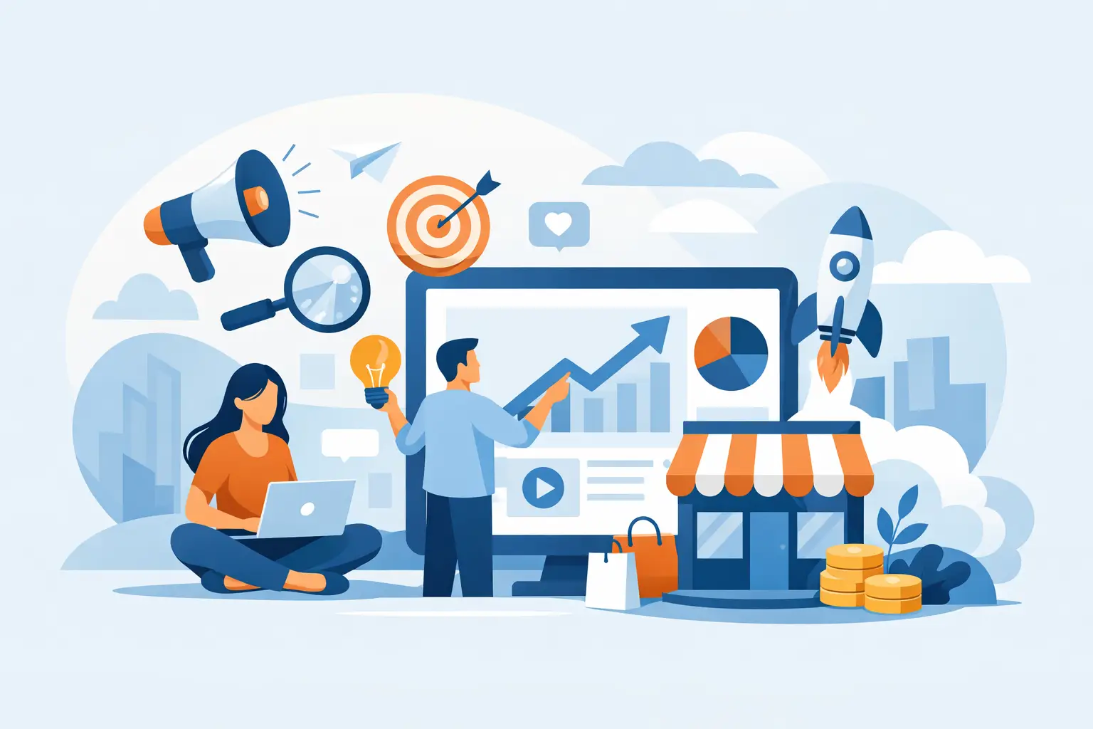 Marketing digital para negocios nuevos