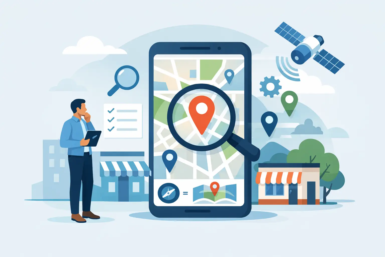 Qué necesita un negocio para aparecer en mapas