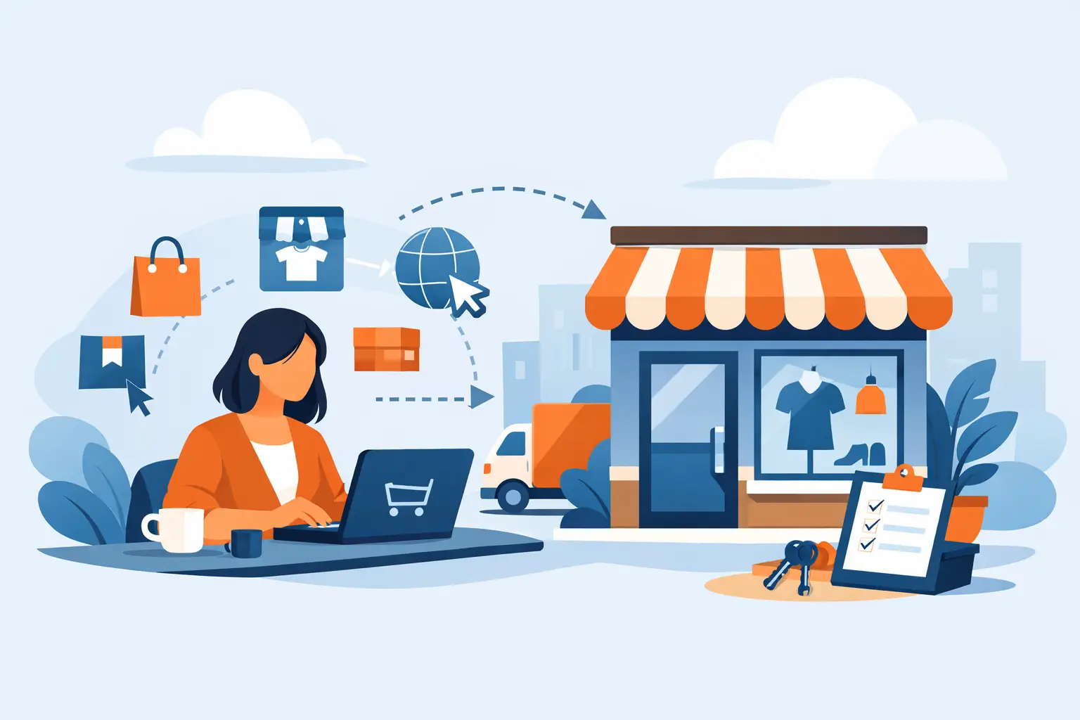 Guía para abrir negocio online con base real