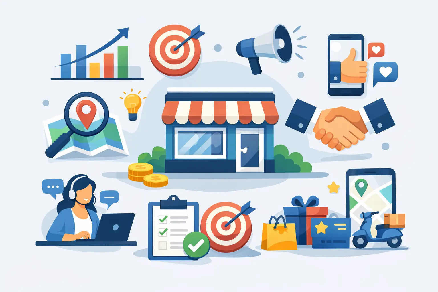 10 mejores acciones para negocio local