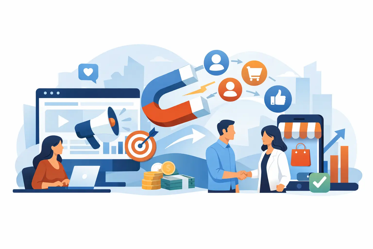 Captación de clientes online que sí vende