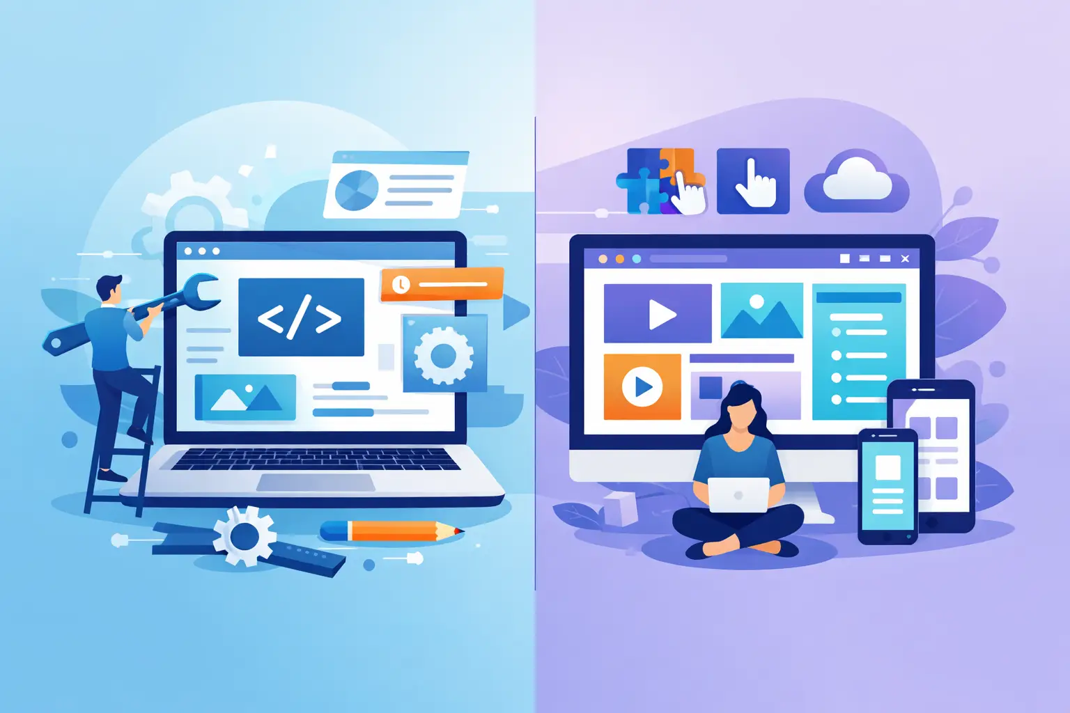 WordPress o web a medida: qué te conviene