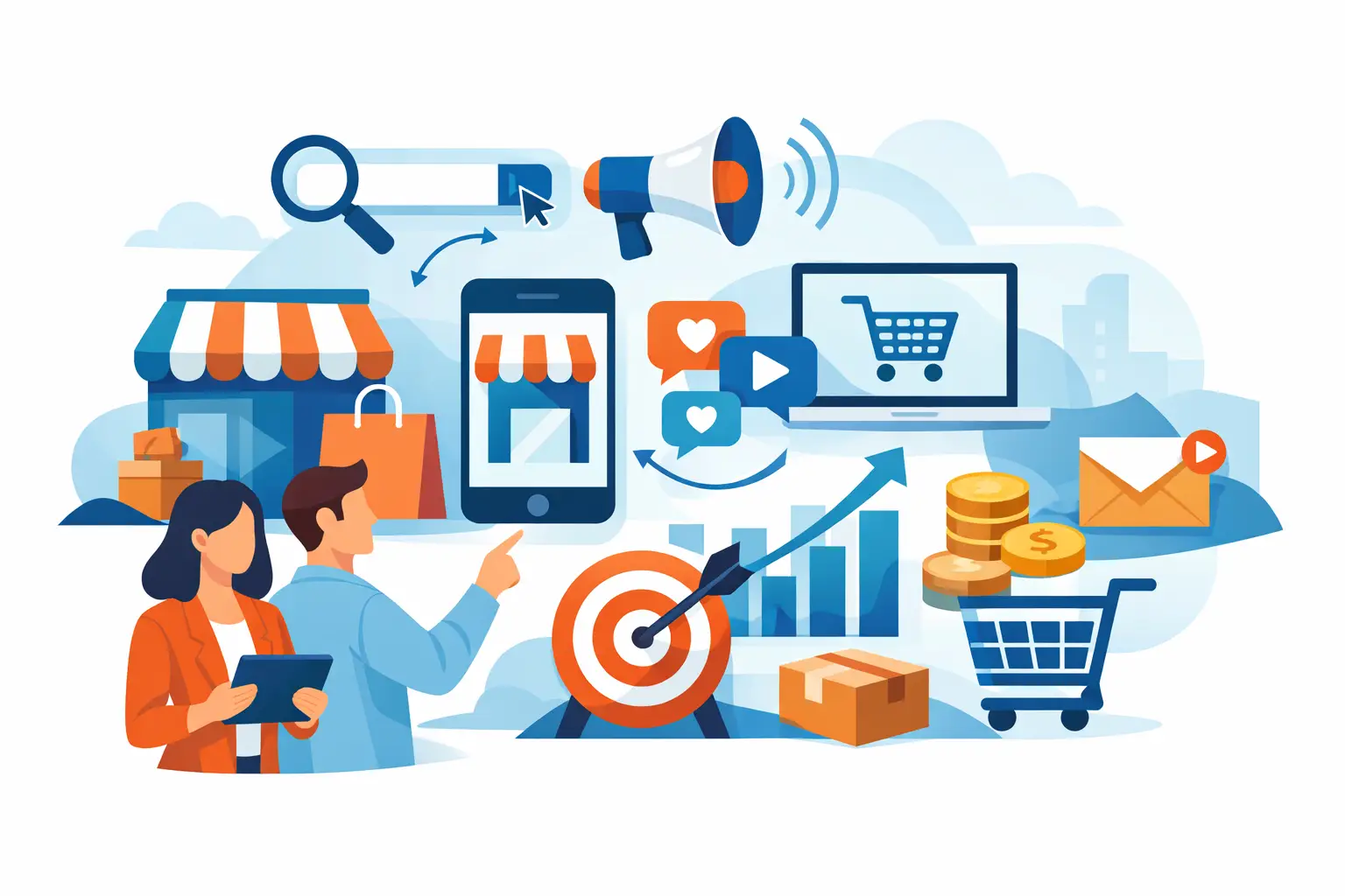 Mejores canales digitales para pymes que venden