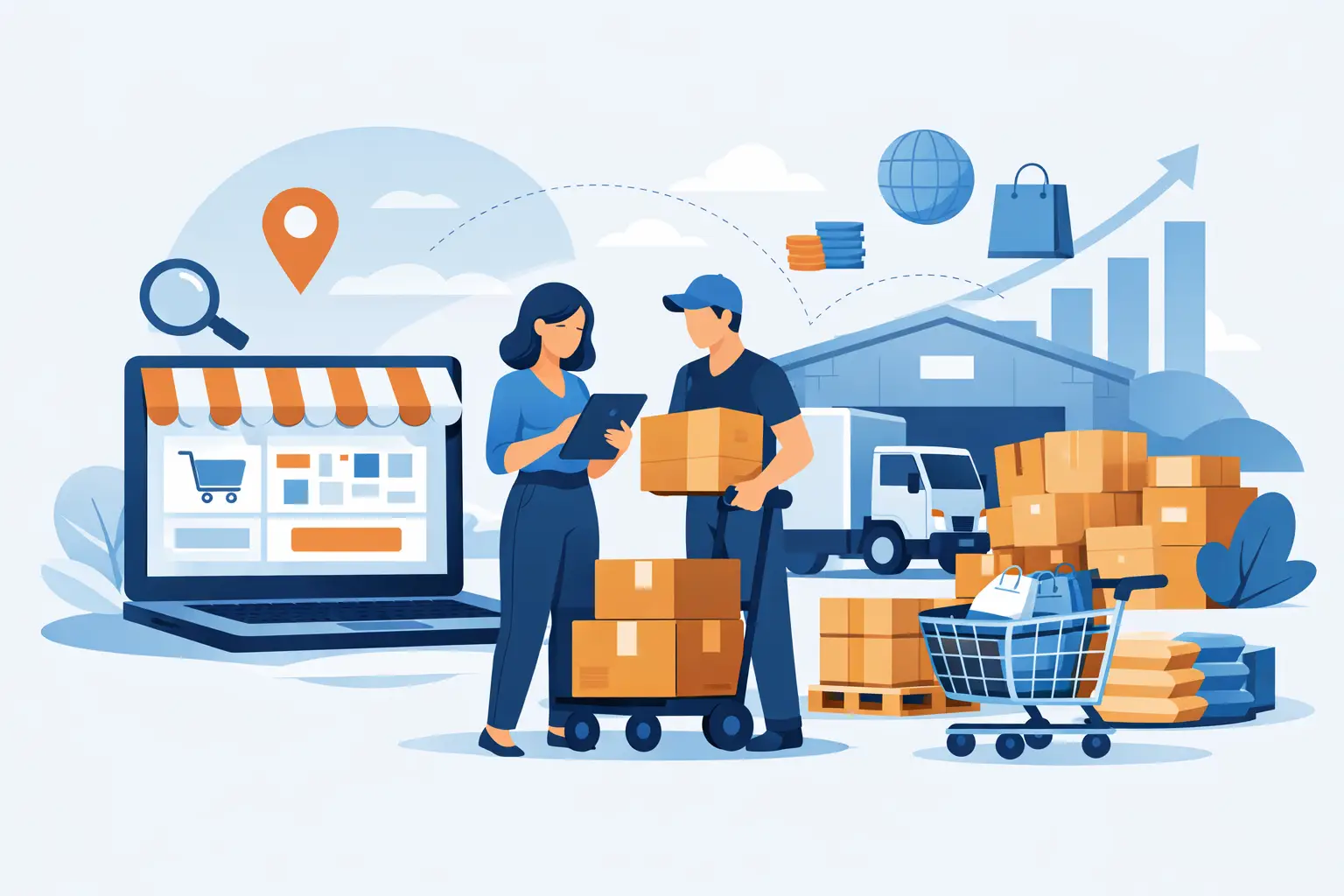 Tienda online para mayoristas que vende