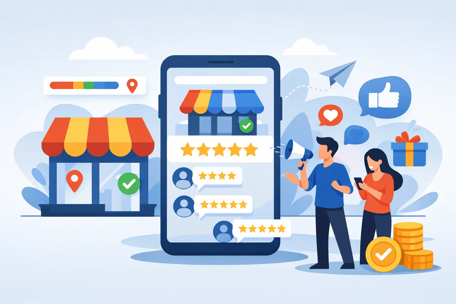 Cómo conseguir reseñas Google Negocio rápido