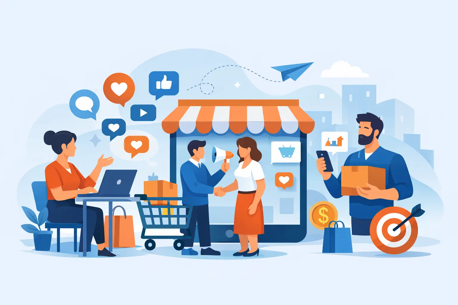 Redes sociales para pymes que quieren vender