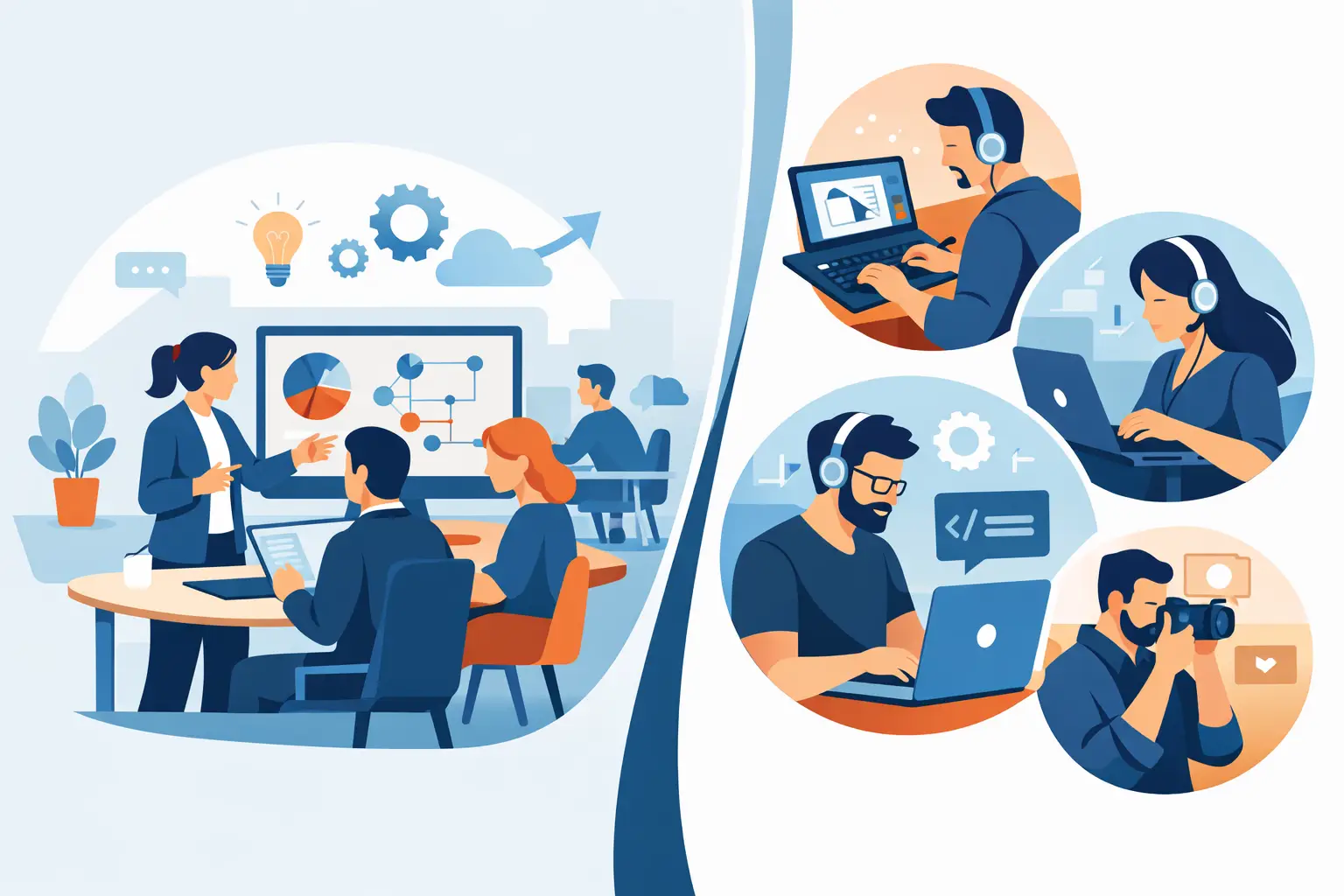 Agencia integral o freelancers especializados